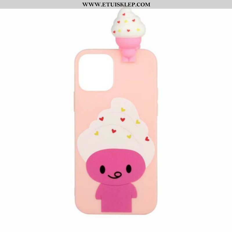 Etui do iPhone 13 Mini Zabawne Lody 3d